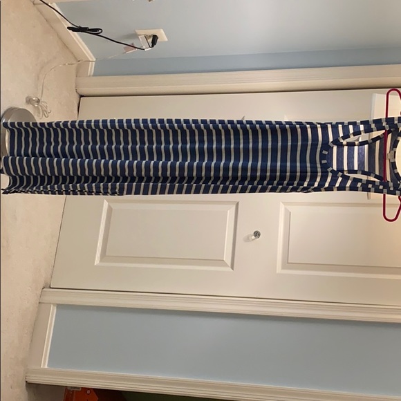 J.Crew striped maxi dress - Picture 1 of 4